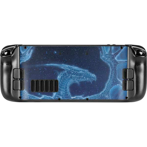 Ed Beard Jr. Ed Beard Jr. Winter Spirit Dragon Steam Deck Handheld Gaming Computer Skin